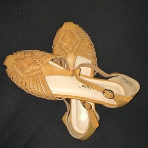 Mustard Yellow Sandals